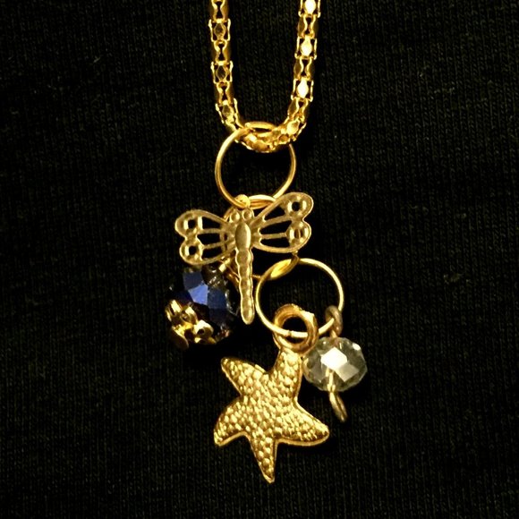 Hand made pendant with chain - Picture 1 of 2